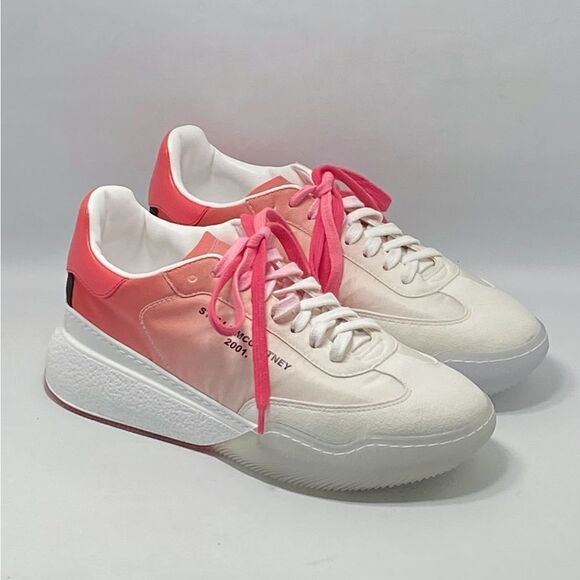 Stella McCartney gradient lace-up sneakers size 37 - Picture 1 of 14